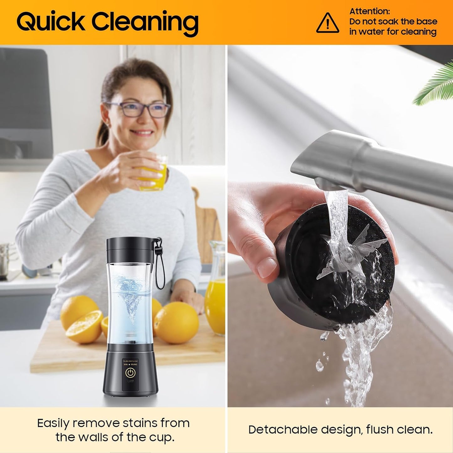Portable High-Performance Personal Blender