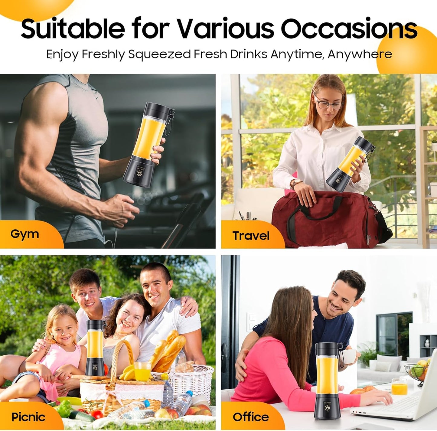 Portable High-Performance Personal Blender