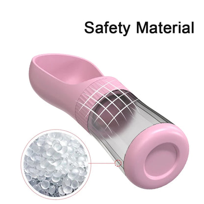 Dual-Chamber Portable Pet Travel Bottle