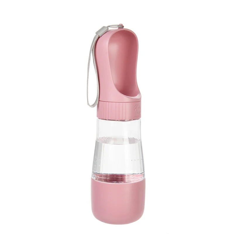 Dual-Chamber Portable Pet Travel Bottle